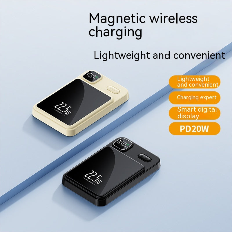 Magnetic Power Bank | Fast-Charging Wireless Portable Charger